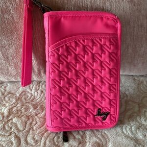 Lug Tandem Zip SE RFID Wallet EUC Pink